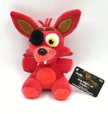 Funko Five Nights at Freddy's 7" Red Foxy Soft Plush New with Tag