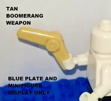 LEGO Boomerang Tan Minifigure Gear Boom A Rang Boomarang Sports Hunt Weapon