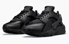 Nike Air Huarache (Mens Size 8.5) Shoes DH4439 001 Triple Black