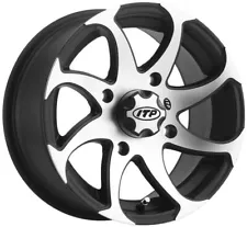 I.T.P. Twister Wheels 14X7 5+2 4/110 Machined/Black 1422326536BR