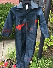 Halloween II Michael Myers Costume TEEN Size L (10-12) Jumpsuit