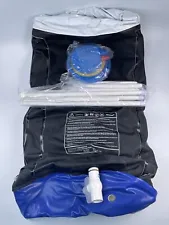 SHUI MEI YAN Portable Ice Spa Tub. Black Foldable Ice Bath
