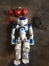 Aldebaran (SoftBank Robotics) NAO V5 Evolution Humanoid Robot (Blue/Red)