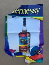 Kaws Hennessy Street Advertisement Poster Collectible Dissected Companion Blitz