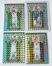 Lot 4 Stephen Curry Nikola Jokic 2023-24 Panini Mosaic Bank Shot -9.9