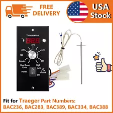 Digital Thermostat Kit BBQ Grill Replacement Parts for Traeger Pellet Wood Grill