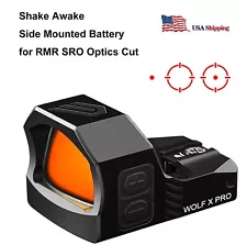 2 MOA Red Dot & 26 MOA Circle Sight Cyelee WOLF X PRO for RMR Cut TP9SFx S&W PSA