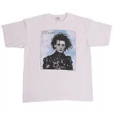 Edward Scissorhands Tee Tim Burton 1990 Movie Johnny Depp Winona Ryder Horror XL