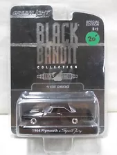 Greenlight Black Bandit 1964 Plymouth Sport Fury Lot 1