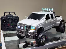 Custom 1/10 Tamiya R/C Ford F350 Crew Cab Dually MFC-02 Light Sound Unit Futaba