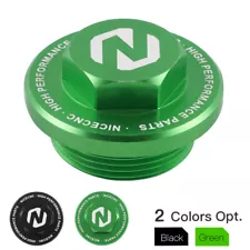 NiceCNC Anodized Engine Oil Filler Cap Cover Alu For Kawasaki KLR 650 2007-2024