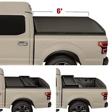 Soft Tri-Fold Tonneau Cover for 1983-2011 Ford Ranger Truck Bed 6' ShoR Bed (For: 1983 Ford Ranger)