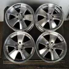 JDM SSR TANABE LXS 18x7.5J 5x114.3 ET+43 GENUINE VIP LUXURY STANCE WHEELS