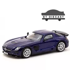 TARMAC WORKS MERCEDES BENZ SLS AMG COUPE BLACK SERIES 1/64 T64G-027-SHMEE 150