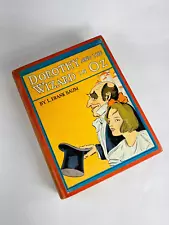 Dorothy and the Wizard of Oz by L Frank Baum. Vintage book circa 1919. RARE Earl