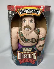 Vintage WWF Tonka Pillow Wrestling Buddies Jake The Snake Roberts RARE NEW ð¥