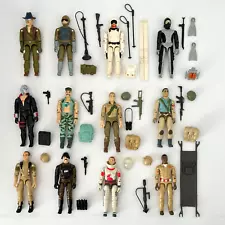 1983 GI Joe lot of 12 vintage figures 100% COMPLETE. HIGH GRADE, NEARLY MINT!