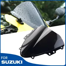 Black Windshield For Suzuki GSXR600 GSX-R750 2004 2005 K4 Motorbike Windscreen (For: 2005 Suzuki GSXR600)