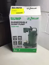 Zoeller #1075 1/2 HP Cast Iron Submersible Sump Pump