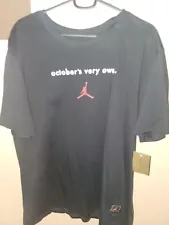 BNWT Mens Jordan OVO Black shirt Size 3XL