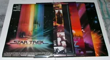 STAR TREK ORIGINAL LARGE VINTAGE POSTERS FROM THE FIRST (6) MOVIES ROLLED