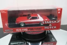 GREENLIGHT HOLLYWOOD 1/43 STARSKY & HUTCH 1976 GRAN TORINO CHASE GREEN MACHINE!