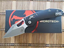 MICROTECH MANUAL STITCH Black Fluted Aluminum Ram-Lok Apocalyptic M390MK