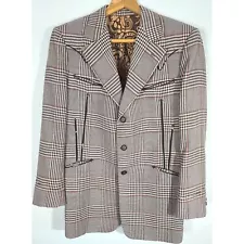 Rare Vintage 70's Nathan Turk Jacket made for Kenny O'dell