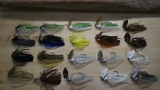 (20) 1/2oz assorted Grass Swim Jigs in assorted colors