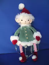 JellyCat - I Am Small Leffy Elf New w/Tags Christmas elf on shelf sitter plush