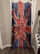 Alexander McQueen God Save McQueen Scarf