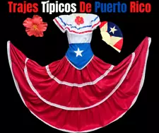 TRAJES TÍPICOS DE PUERTO RICO ðµð· ðµð· , Tipica Puerto Rico Estrella 3 PC.