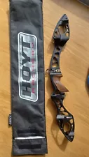 Hoyt X recurve Formula Riser black cerakoted RH RCore grip Shibuya plate!