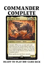 The First Sliver SLIVER CASCADE Magic MTG Custom Commander Deck