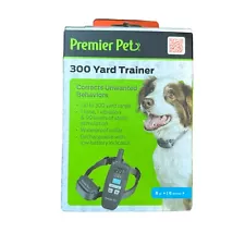 Premier Pet 300 Yard Trainer Collar for 8lb/6month+ Dogs- Corrects Bad Behaviors