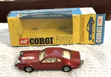 VINTAGE CORGI TOYS OLDSMOBILE TORONADO CAR WITH BOX