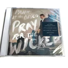 Panic! at the Disco Pray for the Wicked CD 2018 New Sealed Jewel Case Cracked