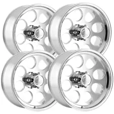 (Set of 4) Ion 171 16x8 6x4.5" -5mm Polished Wheels Rims 16" Inch