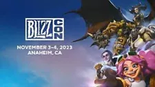 BlizzCon 2023 Virtual Ticket In-game Goodies Digital Code Warcraft Bound Mount