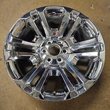 GM 22" SIERRA DENALI YUKON FACTORY SILVERADO CHROME WHEEL CHEVY CK158 TAHOE #102