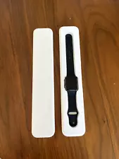 Apple Watch Sport 42mm Space Gray Aluminum Case Black Band Smartwatch (w/ case)