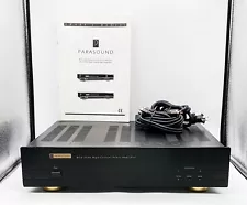 PARASOUND HCA-750A 2-CH. HIGH CURRENT POWER AMPLIFIER W/ OWNER'S MANUAL, CABLES