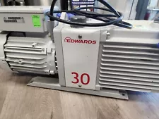 Edwards E2M30 Dual Stage Rotary Vane Vacuum Pump