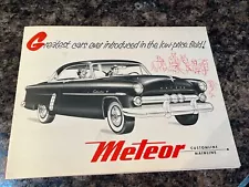 New ListingVintage Mercury Meteor Sales Brochure Catalog