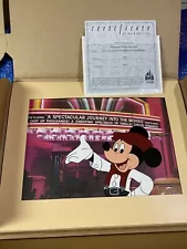 Disney Parks Authentic Great Movie Ride Cell Print Artwork IN HAND NOW UnFramed