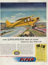 Over 2,000,000,000 miles of flying behind your Piper Cub ad 1946 SEP