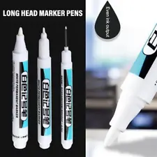 White Paint Marker Pen Waterproof Bike Car Tyre Tire Permanent 2024 Pens SALE