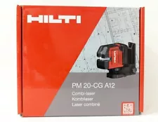 Hilti PM 20-CG A12 Plumb and Cross Line Laser Level