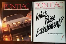 1989 Pontiac Sales Brochure, Driving Enthusiast Handbook (Vol LXIV) Firebird