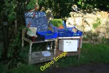 Photo 6x4 Organic produce for sale Hugh Town Outside the entrance to Tama c2012